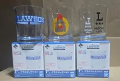 一番くじ ローソン　LAWSON F賞　グラス　３種セット