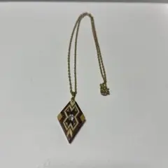 【値下げ！】木人軒 モクジンケン 寄木プレートペンダント 木人軒 モクジンケン 寄木プレートペンダント