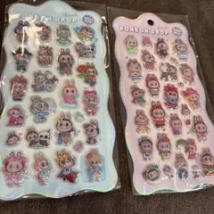 ボンボンドロップシールセット 2シート　ラブブ