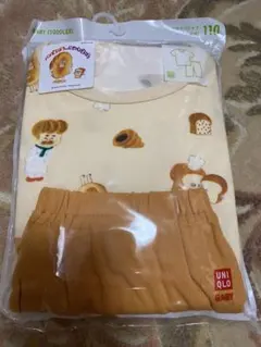 UNIQLO ドライパジャマ 110サイズ　パンどろぼう