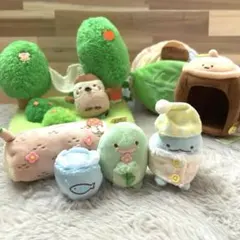 すみっコぐらし♡もりのなかま♪とかげのおうち♪ひみつの地下室編セット