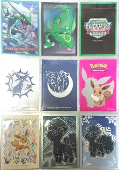 ポケモンカード デッキシールド キャラクタースリーブ 9種類 バラ売り㊿