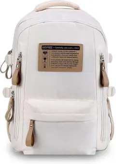 リュック レディース 通学 旅行 大容量 バックパック 高校生 軽量　ホワイト