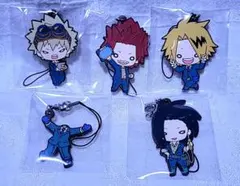 ヒーローフェス にとたん ラバーマスコット 5個セット【ヒロアカ】