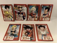 ドラゴンボールZ カードダス 7枚セット