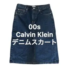 00s Calvin Klein デニムスカート　カルバンクライン　ヴィンテージのサムネイル