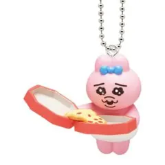 ピザ　おぱんちゅうさぎ　たべものいっぱいマスコット