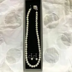 YUKIKO HANAI パール ネックレス イヤリング ホワイトパール セット