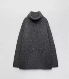 24時間以内発送☆ZARA ハイネック コンフォートセーター