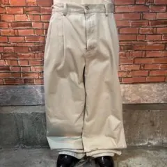 USA古着 00s DOCKERS チノパン ワイド baggy アメカジ