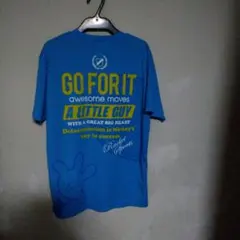 ミッキー Tシャツ 青 カジュアル