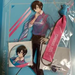 J1 くじ　楽天　四季凪アキラ ファイル チャーム付ブレスレット 缶バッチ