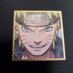 NARUTO　豆ガシャ　ミニ色紙　うずまきナルト