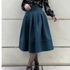 axes femme クラシカルスカート グリーンのサムネイル