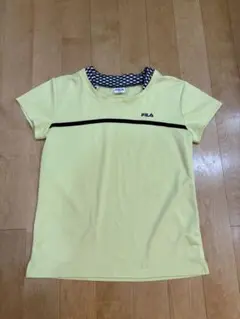 FILA テニス Tシャツ カーキ L