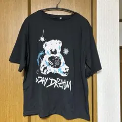 くま ベア 半袖 Tシャツ 病みかわ ゴスロリ 地雷系 原宿 ブラック 未使用品