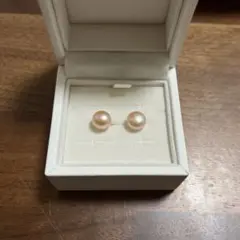 淡水パール 本真珠 真珠 ピアス silver925 箱無し