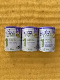 【新品未開封】バブズ bubs Organic 粉ミルク 3缶セット 0-6ヶ月