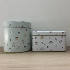 ちいかわ ハチワレ　スチール缶 2種セット　2022年物