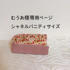 むうあ様専用ページシャネルバニティサイズバッグインバッグ