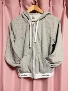 Calvin Klein パーカー グレー S