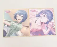 プロセカ　ミニ色紙　桐谷遥　② 新品未使用】プロセカ 映画 入場特典 ミニ色紙 桐谷遥 抜けなし