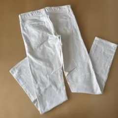 UNIQLO JEANS ホワイトジーンズ 28インチ