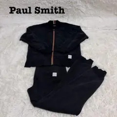 Paul Smith ポールスミス ブラック ストライプ スエット　上下セット