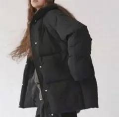 ミドル丈ダウンジャケットアングリッド