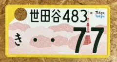 ☆希少☆ご当地☆つくば☆図柄入りナンバープレート☆license plate