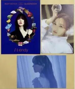 redvelvet ウェンディ Wealive frommトレカ 3枚セット Red Velvet ウェンディ Wendy ソロ ポストカード セット トレカ - メルカリ
