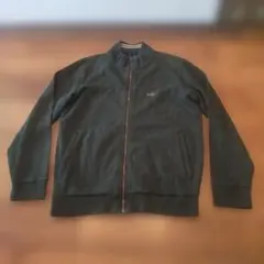 CROCODILE ジップアップジャケット ダークグリーンMサイズ