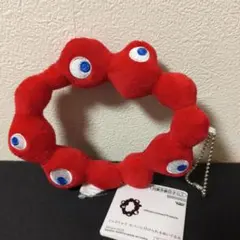 ミャクミャク　かばんに付けられるぬいぐるみ