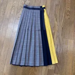 GALLARDAGALANTE　ガリャルダガランテ　切替ロングスカート　ラップ