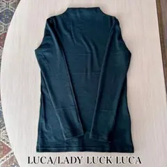LUCA/LADY LUCK LUCA ウール100%ボトルネックニット