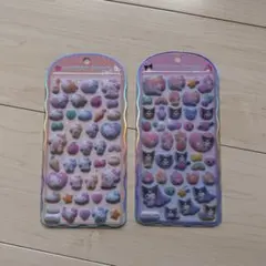 サンリオ コットンパフィーシール 2点セット