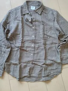 coen チェックシャツ