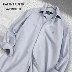 90s ラルフローレン YARMOUTH オックスフォード BDシャツ L相当