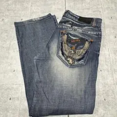 00s Y2K RIOBERA JEANS ブーツカット フレア デニムパンツのサムネイル