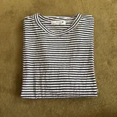 KHAKI ボーダー 半袖Tシャツのサムネイル