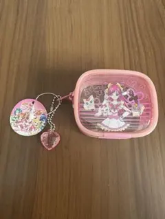 【新品タグ付き】YES!プリキュア5 GoGo! ミルク　ミニポーチ　スクエア型