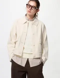 UNIQLO ジャージーリラックスジャケット M