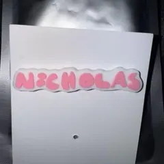 &TEAM NICHOLAS Back to Life POPUP デコパーツ