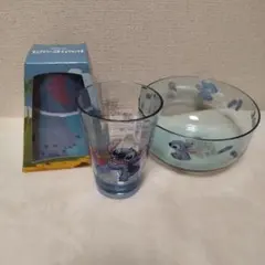 スティッチ　メラミン食器 プラコップ プラボウルのサムネイル