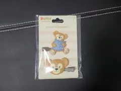 ディズニーシー　ダッフィー＆フレンズ　ヘアクリップ　ダッフィー