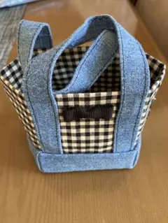 トートバッグ型小物入れ