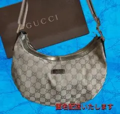 グッチ GUCCI ショルダーバッグ GGキャンバス ベージュ×ゴールド ピンク