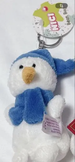 NICI ヴィレッジヴァンガード 雪だるま　Snow Man 青