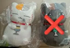 夏目友人帳　ニャンコ先生　レトロ喫茶店でひと休み　ぬいぐるみ　セット