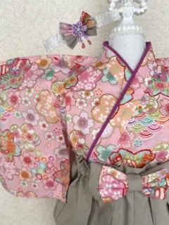 ベビー袴　100日祝い　お食い初め